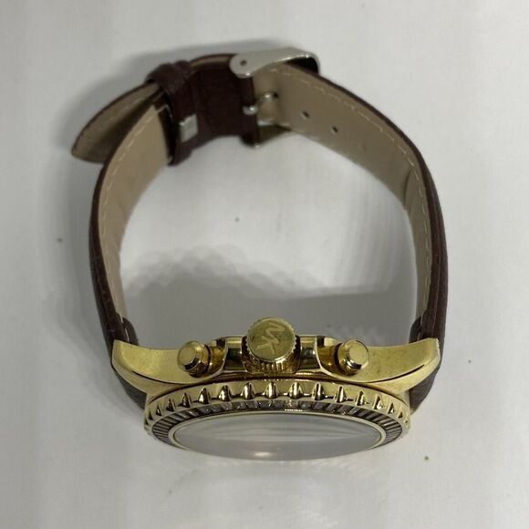 Michael Kors Everest MK5873 Women's Brown Leather Analog Dial Quartz Watch VK688 - Picture 8 of 12